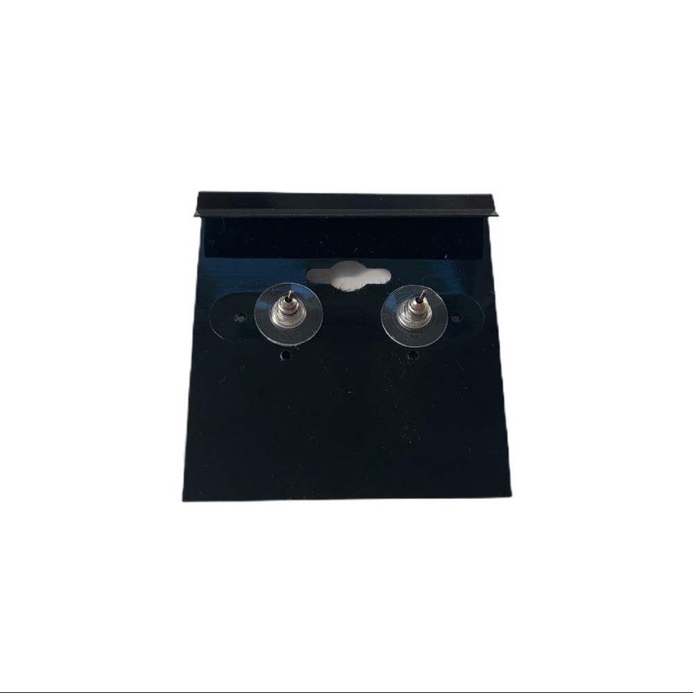 NEW Small Rhinestone Stud Earrings - Picture 2 of 2